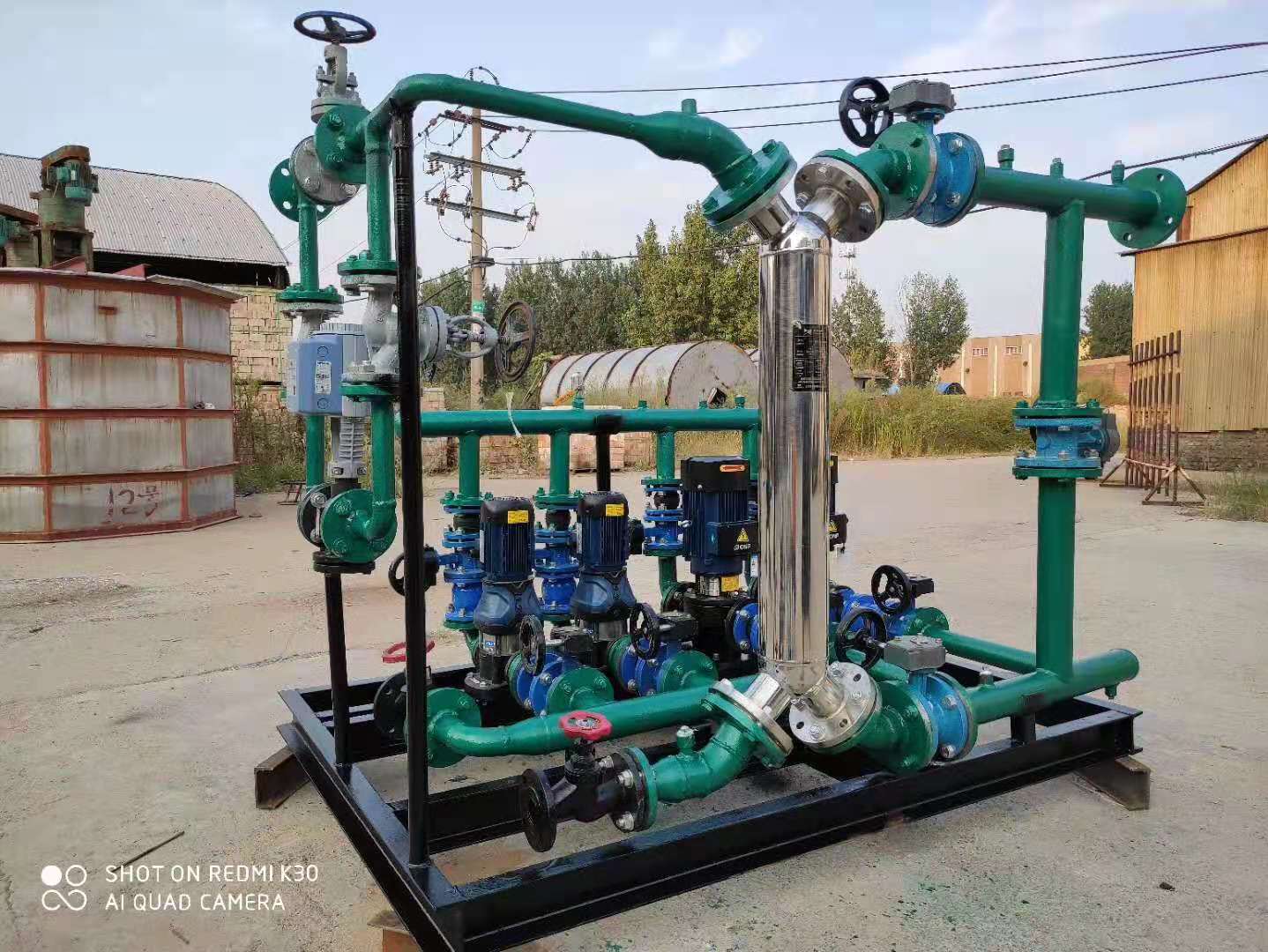 如何去除全自动换热机组内部的水垢？